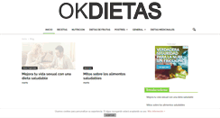 Desktop Screenshot of okdietas.com