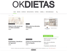 Tablet Screenshot of okdietas.com